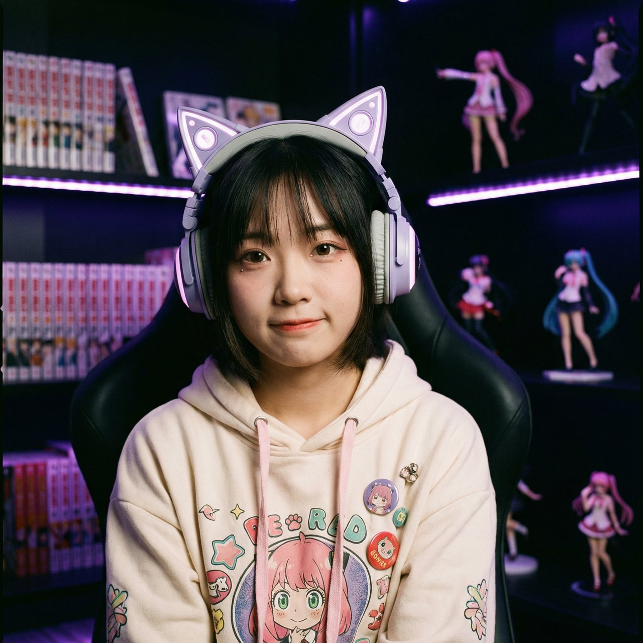 蘑菇视频用户二次元萌新头像